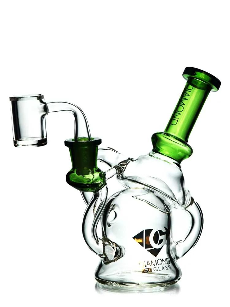 Telescope Dab Rig by Diamond Glass