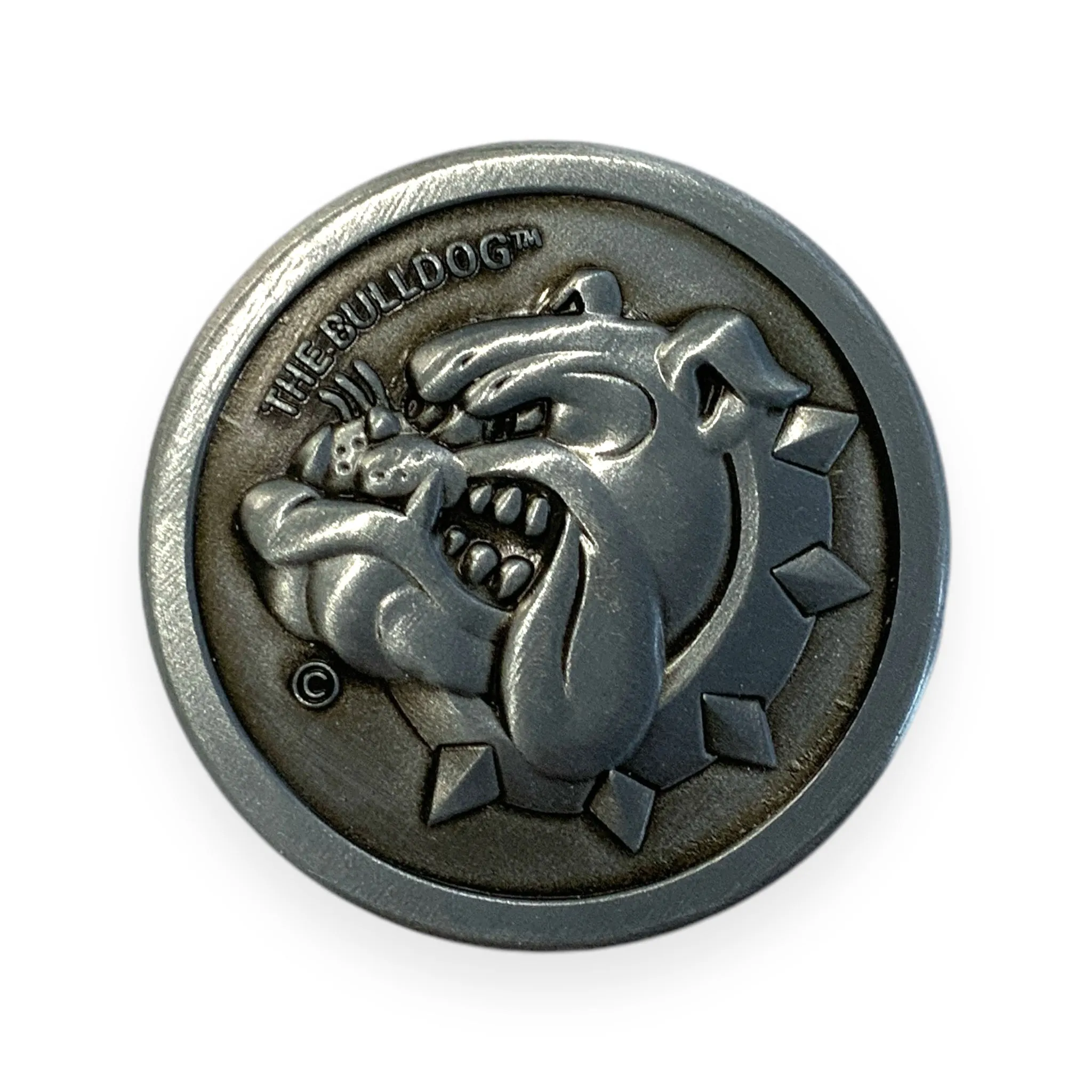 The Bulldog Original Silver Metal Grinder 40 mm - 3-Piece