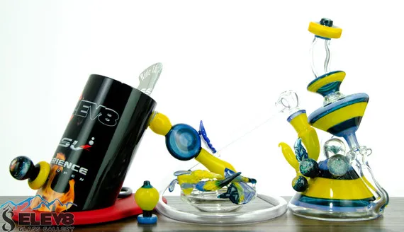 The Butter Experience Full Glass Kit by Elev8 Premier. Example Set for the Elev8 Glass Open. Buy Together and Save 20%!,$2