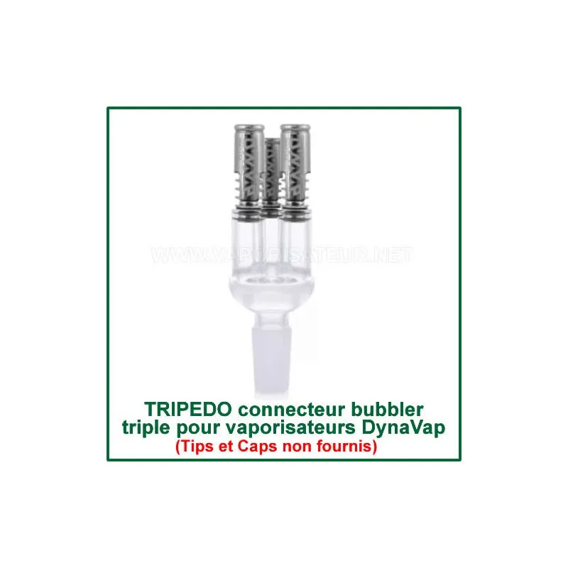 Tripedo Triple Glass Adapter 14 mm for DynaVap