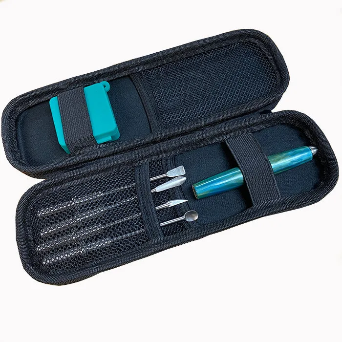 Ultimate Titanium Dab Tool Set with Pearl Green Handle