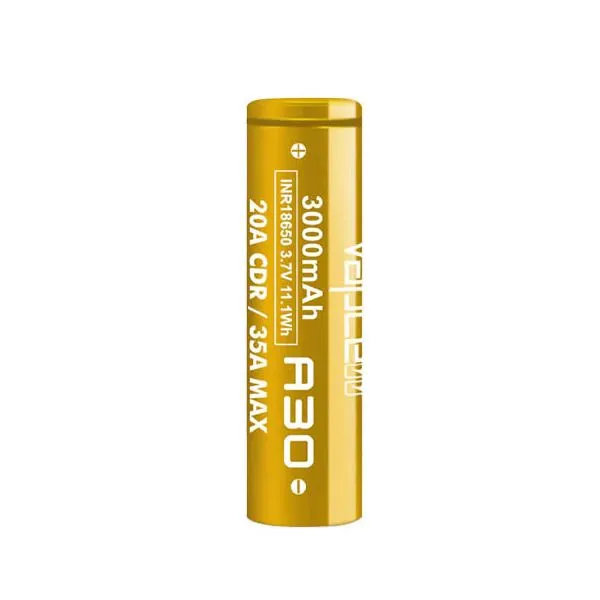 Vapcell A30 18650 3000mAh Battery