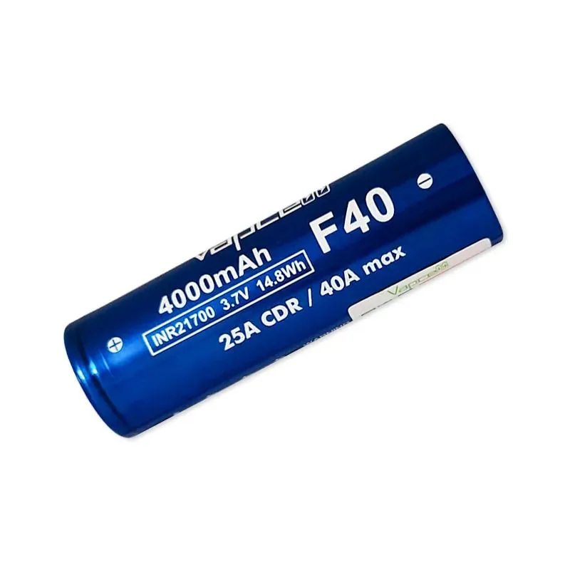 Vapcell F40 21700 4000mAh Battery