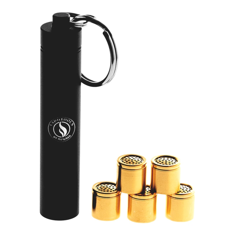 Vapotools by 157Grad Gold-Coated Dosing Capsule compatible with XVape XMax V3 - single or in 5-pack