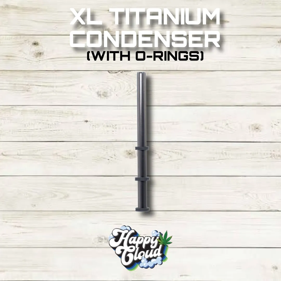 XL TITANIUM CONDENSER (WITH O-RINGS)