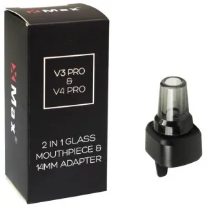 XMAX V3 / V4 Pro Glass Mouthpiece with 14mm Adapter