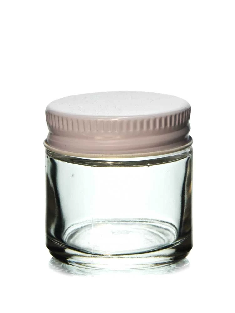 Glass Jar with Metal Lid