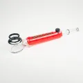 Black Leaf Glass Pipe Vaporizer close-up