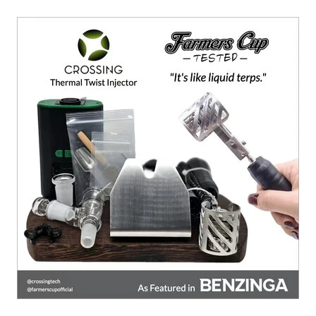 CrossingTech Thermal Twist Injector Vaporizer