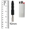 DynaVap The B2 – vista dimensionale con lunghezza di 92 mm