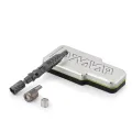 DynaVap HyperDyn – dispositivo com Tin Case aberto e acessórios