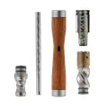 DynaVap WoodWynd – componentes desmontados
