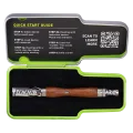 DynaVap WoodWynd – dispositivo na Tin Case aberta