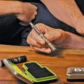 DynaVap M7 XL in gebruik