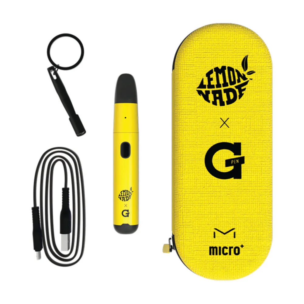 G Pen Micro+ — Lemonnade Yellow close-up