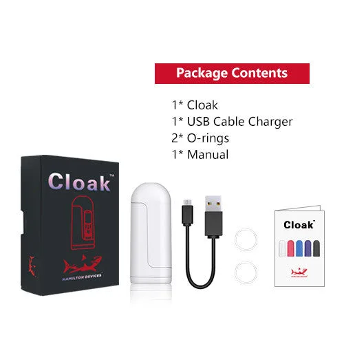 Hamilton Devices Cloak package contents