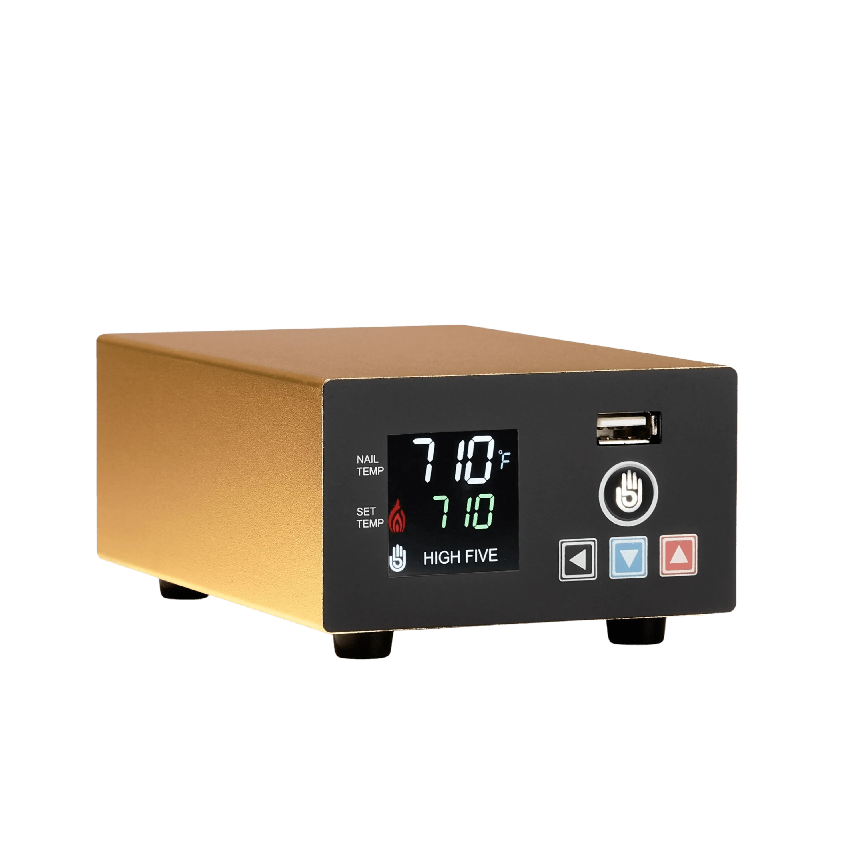 High Five LCD E-Nail — Quartz E-Banger Kit (without rig) contenuto della confezione