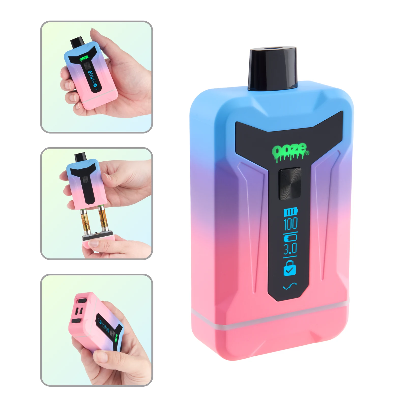Ooze Duet Dual Cart Battery
