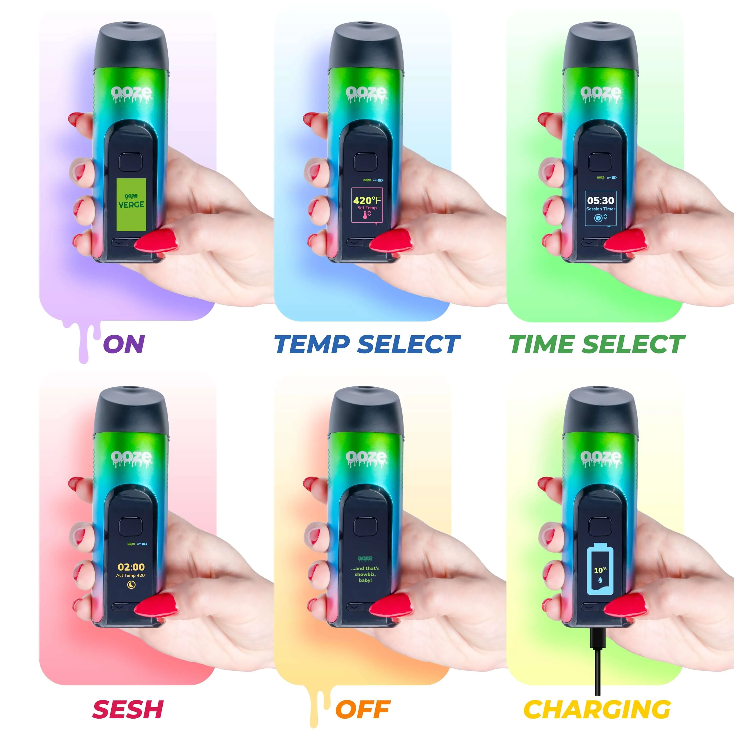Ooze Verge accessories