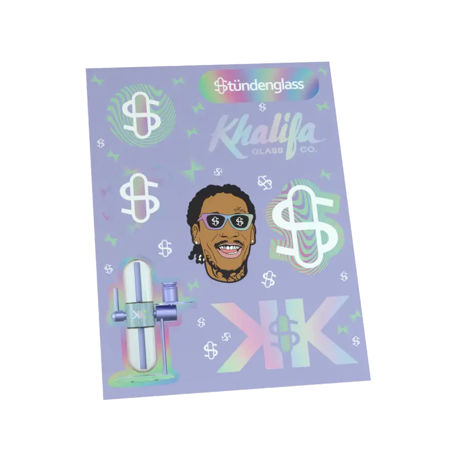 Stundenglass x Khalifa Kush detail view