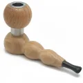VaporGenie Classic — Wood Natural vue latérale