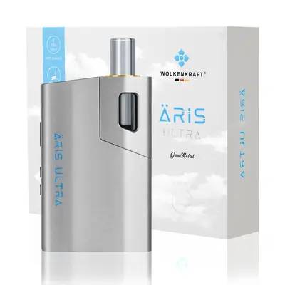Wolkenkraft ÄRiS Ultra Vaporizer – Konvektion mit Titankammer in Night Blue