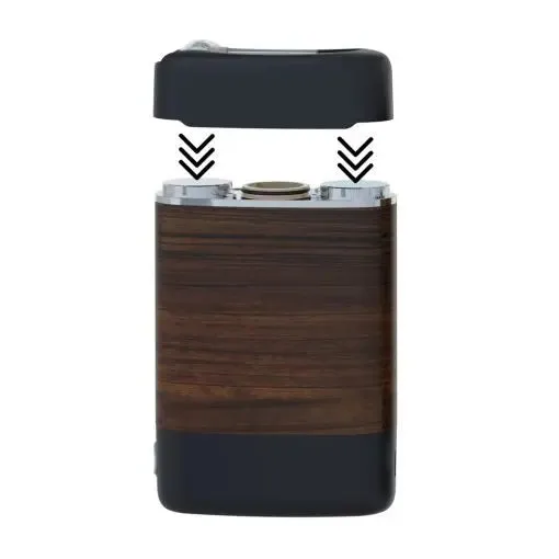 Yllvape Angus Halogen Ruby Edition close-up